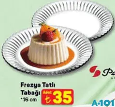 PAŞABAHÇE FREZYA TATLI TABAĞI 16 CM
